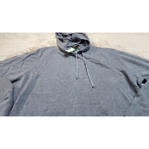 The Commons Men's Navy XL Linen Hoodie Sweater NWT - Picture 1 of 8